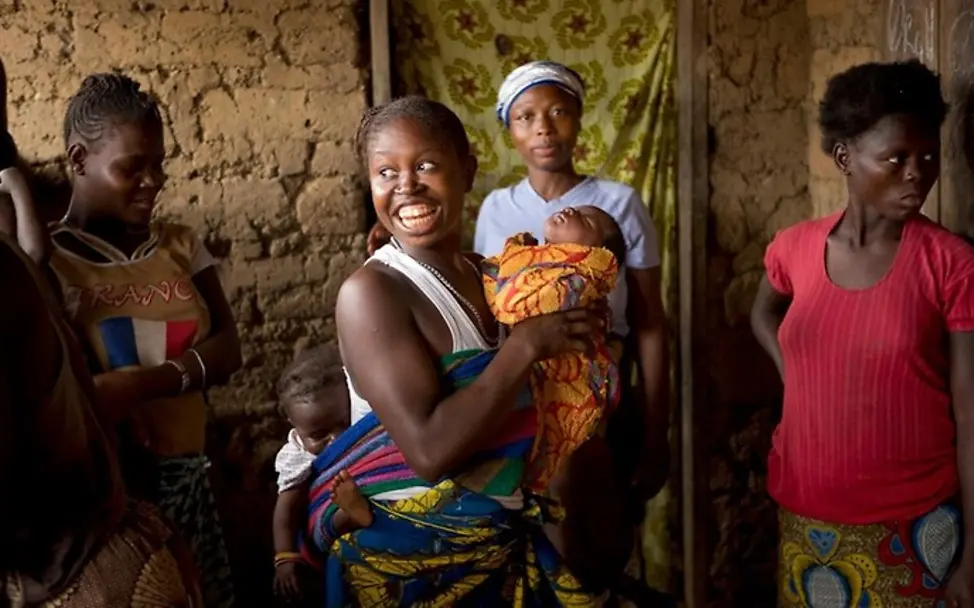 Mosquito nets save life. | United Internet for UNICEF Mosquito nets save life.